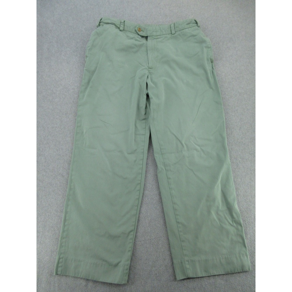 Bills Khakis Mens Pants Straight Sage Green Vintage Made in USA 36